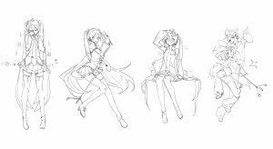 临摹线稿. 丨虎斑收录