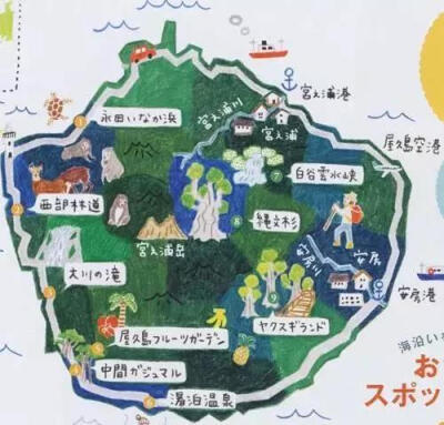 《一出好戏》取景地竟是宫崎骏的魔法森林——屋久岛，被孤独星球评为“最不寻常的旅游胜地之一”。 ​​​​