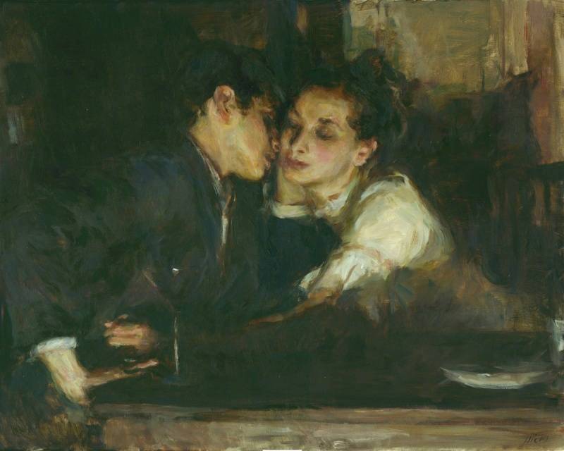 情人。作者：Ron Hicks ​