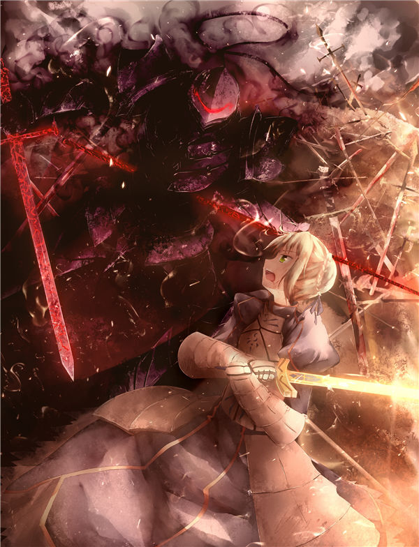 Fate stay night 亚瑟王Saber