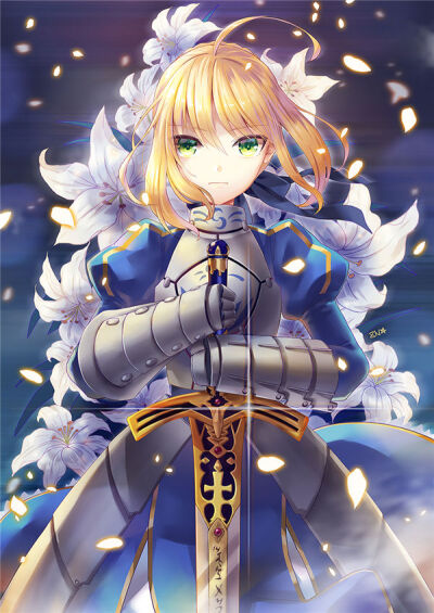 Fate stay night 亚瑟王Saber