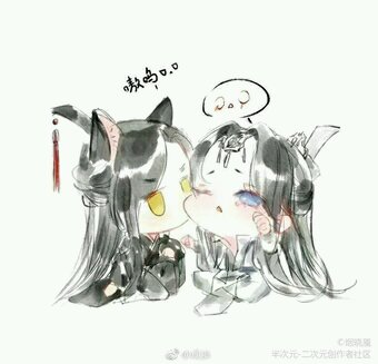 天官赐福——双玄（师青玄、贺玄或者是师青玄、地师）