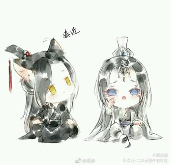 天官赐福——双玄（师青玄、贺玄或者是师青玄、地师）