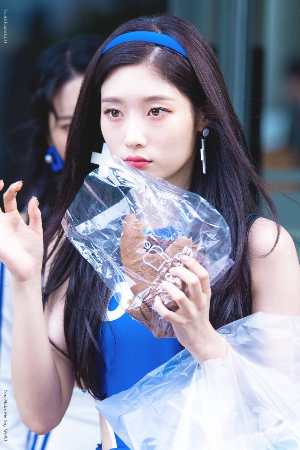 郑采妍180819音乐中心饭拍高清