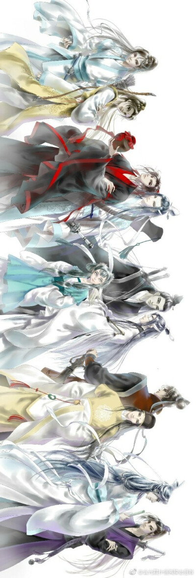 魔道祖师
画师：含光君扑倒夷陵老祖啦