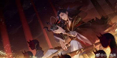 魔道祖师魏无羡
画师： 小狐兔美 
