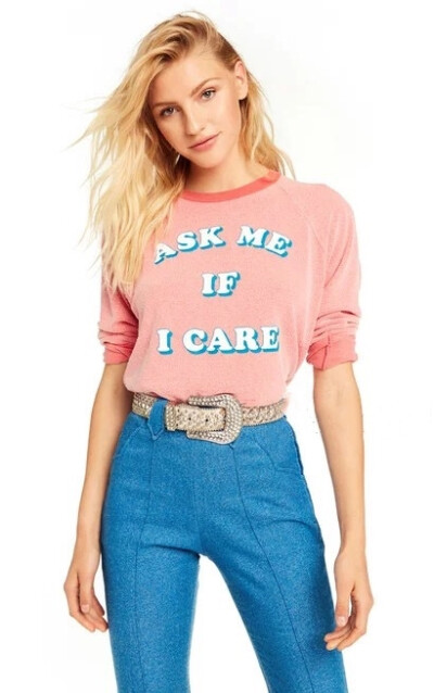 Wildfox "ASK ME IF I CARE"