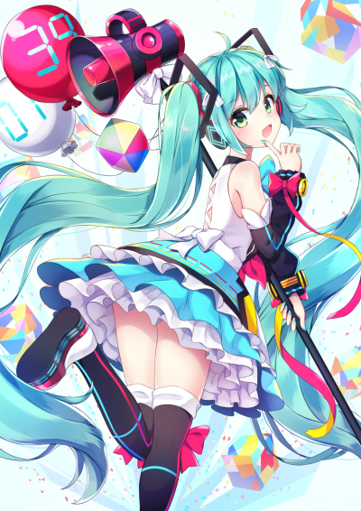 VOCALOID 初音未来 绘师：MK82（p id=1557960） 本作品id=70280431