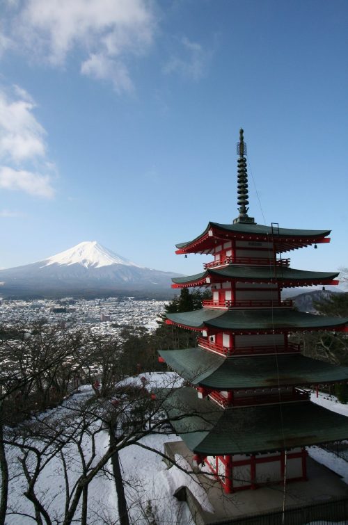 素材-日本风景-富士山