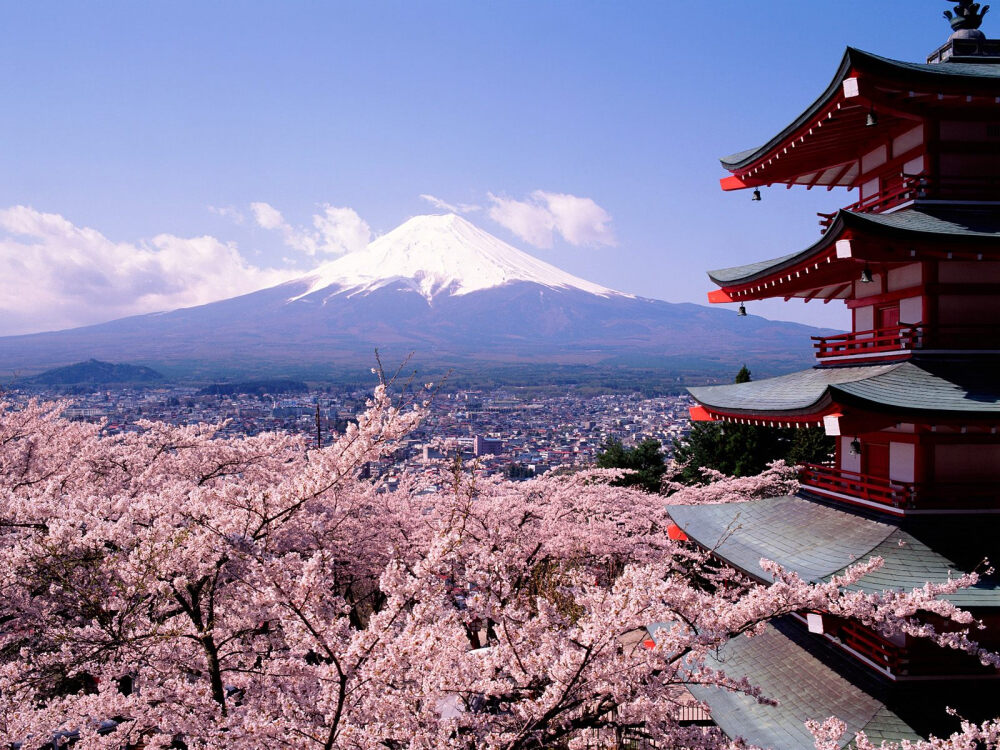 素材-日本风景-富士山