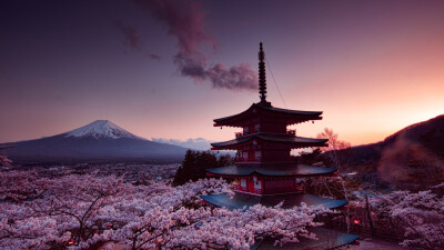 素材-日本风景-夜景