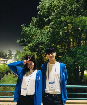 男女主合照 剧外