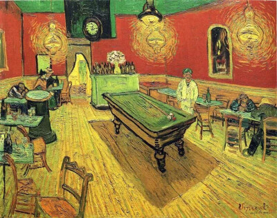 Vincent van Gogh [荷兰]
喝碗热汤吧，当你行走在那微凉的风中。
你依然乐意独处
乃你知道人群的温热原就在几步路之外
你独处，但你不寂寞