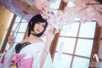 cosplay,AA国际动漫,cos,“夜樱”Cosplay