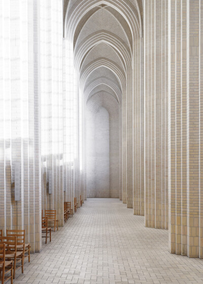 Grundtvigs Church II : The new inspiring and beautiful architecture of Grundtvigs Church in Copenhagen