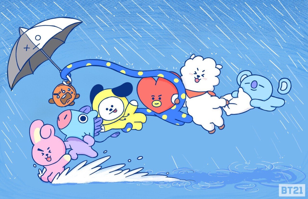 bt21
表情各異
有趣