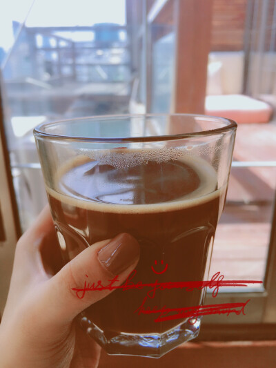 glass of coffee