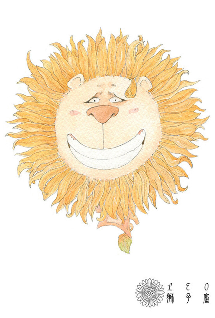 向日葵狮子