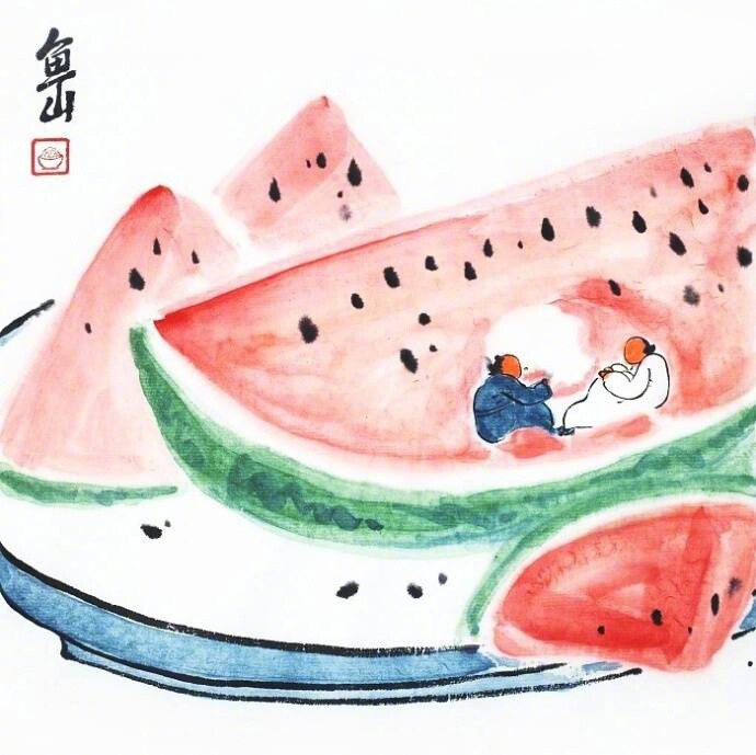 夏天的水果派对~~（作者：魚山飯寬 ? ???? ） ?