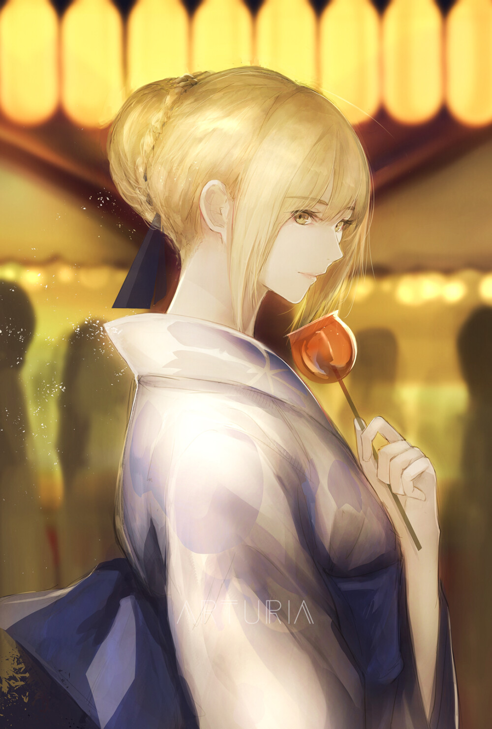 浴衣saber