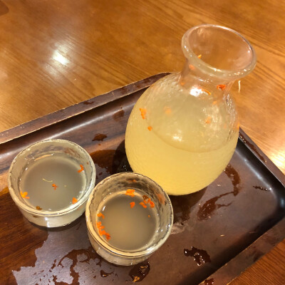 鸡汤鲜米酒甜