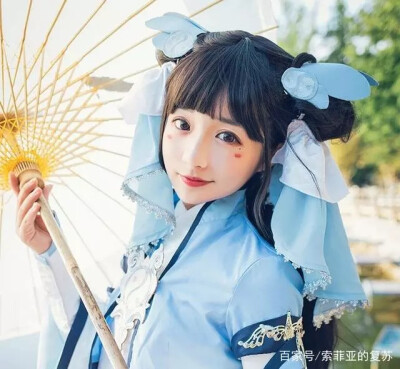 《剑网3》咩萝cos cn：陆离