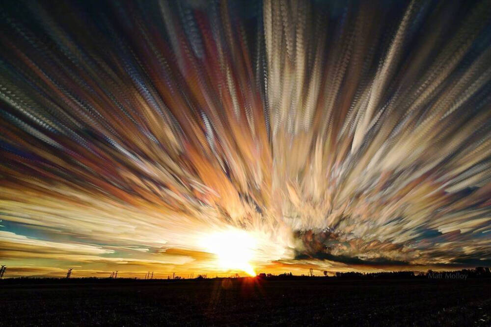 霞光万丈via.Matt Molloy ​