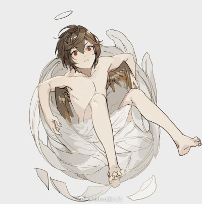 日本画师#少年#