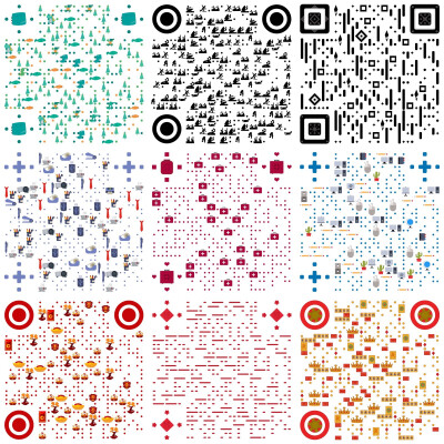 创意二维码美化模版723-803