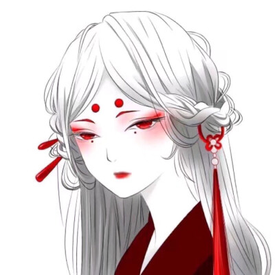 漫头男女头像拿图点赞