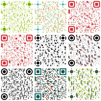 创意二维码美化模版885-965