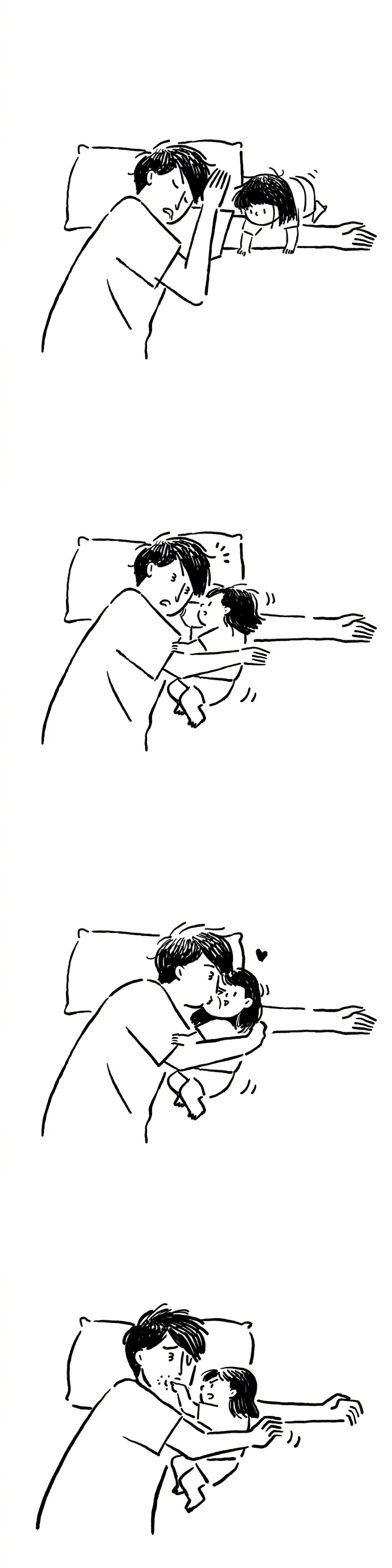 奶爸插画师和两个孩子的日常，温馨搞笑 。ins：junheesung_nuj ​