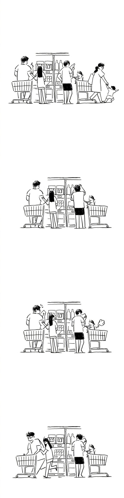 奶爸插画师和两个孩子的日常，温馨搞笑 。ins：junheesung_nuj ​