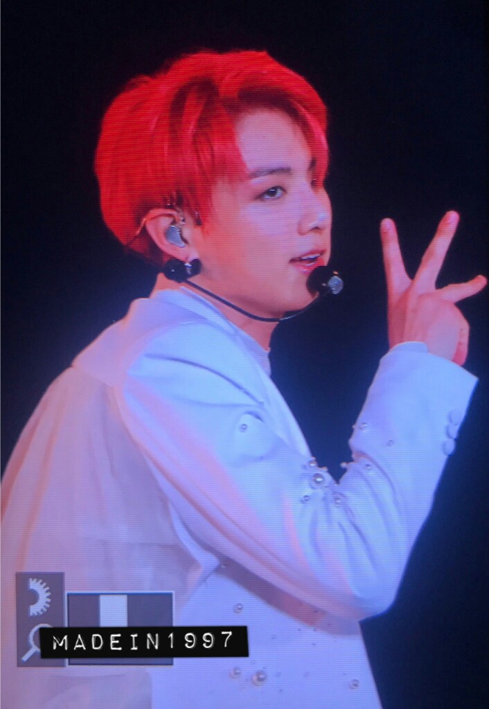 180825 LOVE YOURSELF IN SEOUL红发柾国