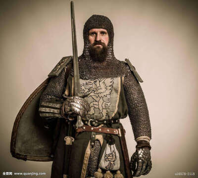 欧洲 骑士 铠甲 服装 服饰 摄影 