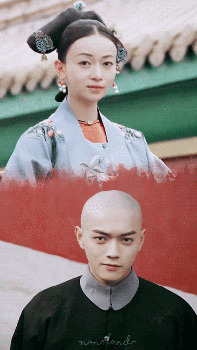 不得体夫妇 魏璎珞 富察傅恒 延禧攻略 许凯 吴谨言 傅璎女孩