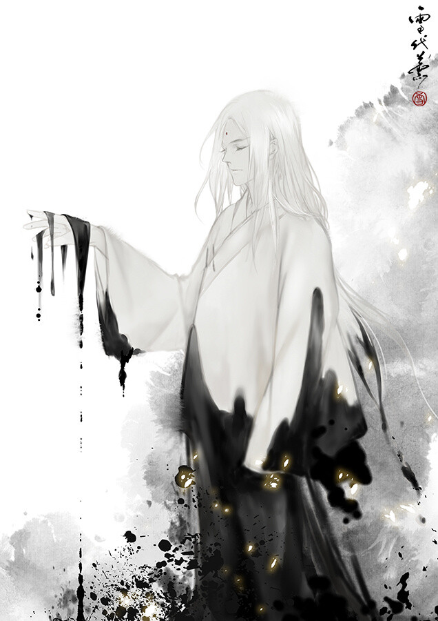 一人之下# 张灵玉——阴五雷 水脏 绘师:雪代薰