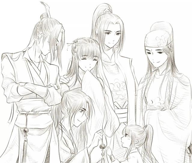 #魔道祖师#莲花坞#轩离一家#和睦#