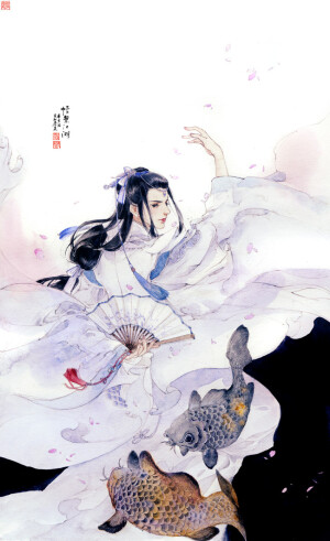 #霹雳布袋戏# 莫召奴  绘师：昔酒011