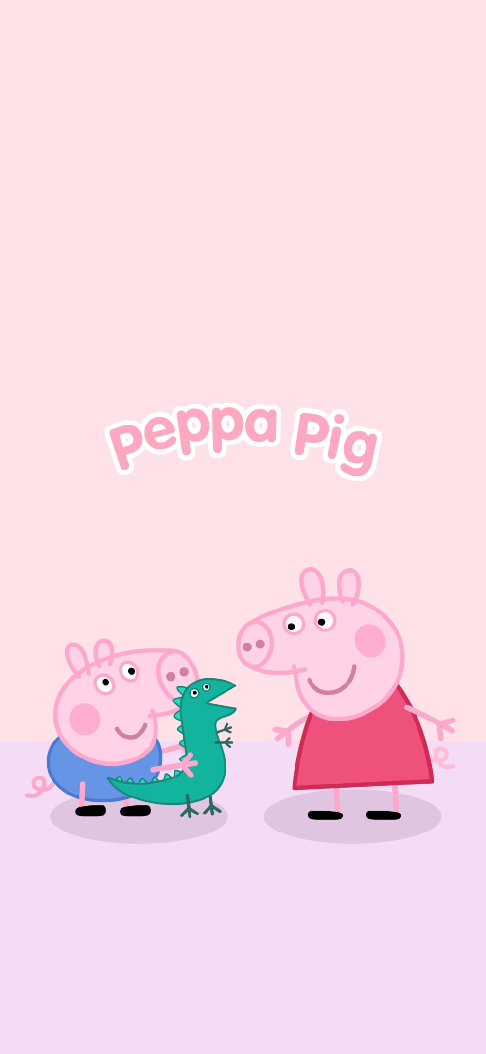 iPhone 壁纸 小猪佩琪 peppa pig