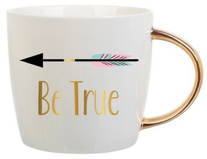 Be True Ceramic Mug by Slant