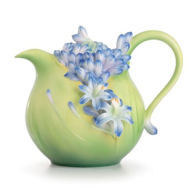 Franz Porcelain Collection Lily Of The Nile Flower Teapot