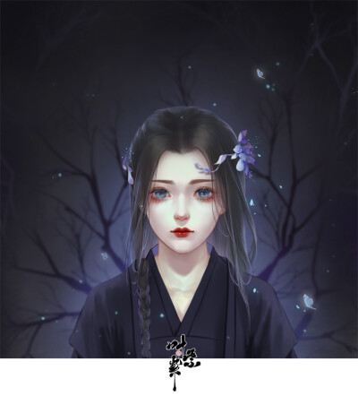 （古风美人） 绘师：叶紫紫