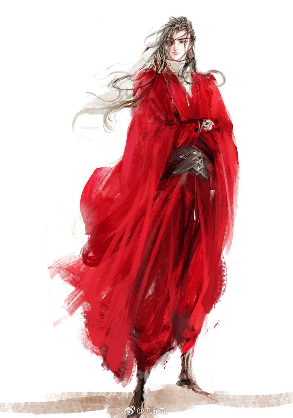 天官赐福
画师: 九条轮
花城，花三怂