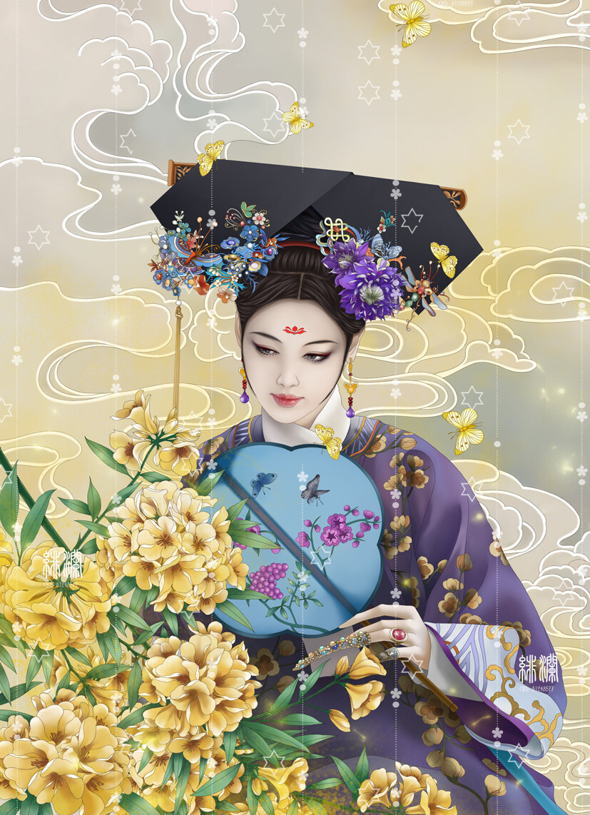 如懿传——金玉妍 插画师：绯澜