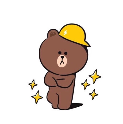 line_小黄帽Brown