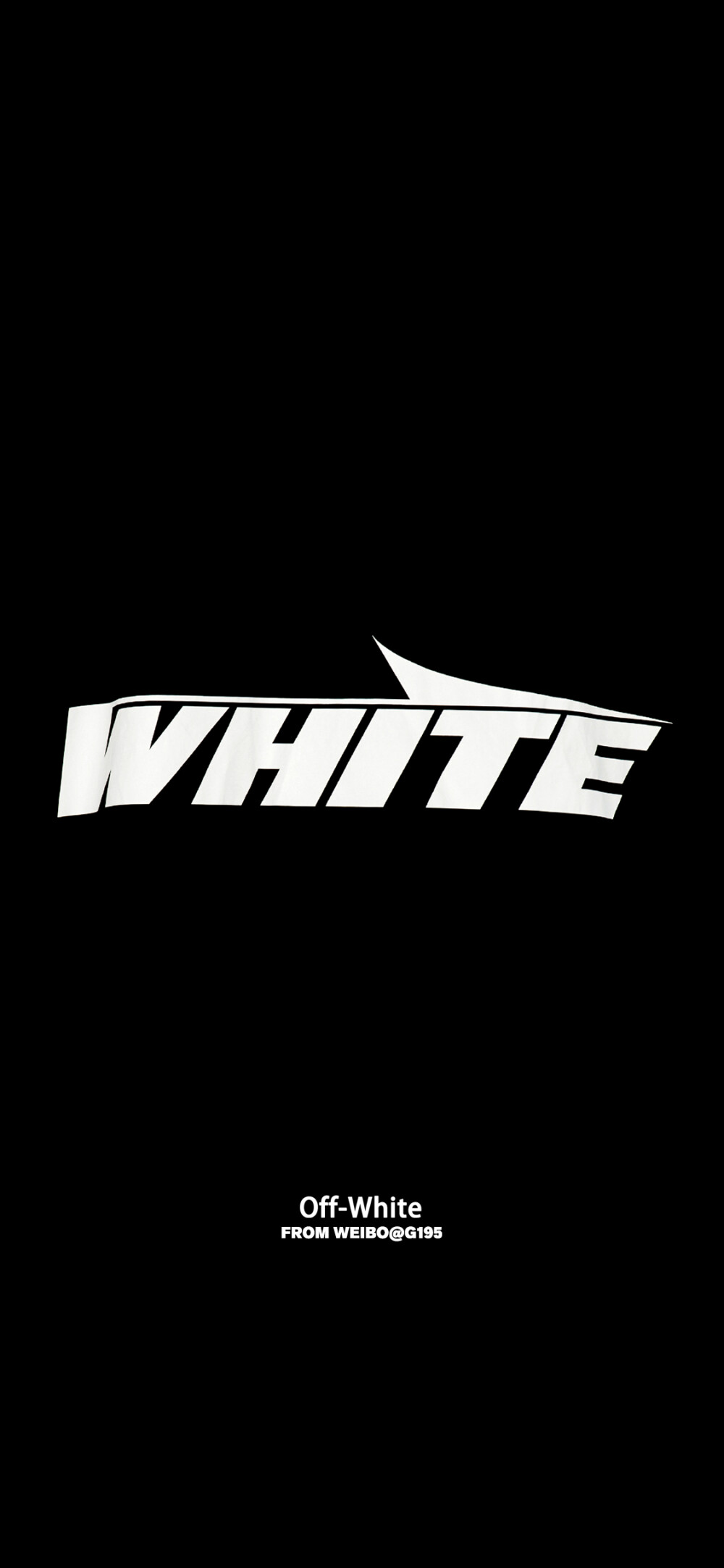 [“OFF WHITE” ​​​