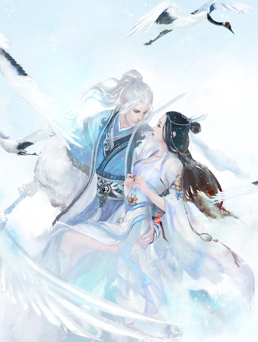 司马相如《凤求凰》
其二：
凤兮凤兮归故乡，遨游四海求其凰。
时未遇兮无所将，何悟今兮升斯堂！
有艳淑女在闺房，室迩人遐毒我肠。
何缘交颈为鸳鸯，胡颉颃兮共翱翔！
凰兮凰兮从我栖，得托孳尾永为妃。
交情通意心和谐，中夜相从知者谁？
双翼俱起翻高飞，无感我思使余悲。