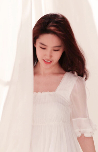 刘亦菲，爱你么么哒