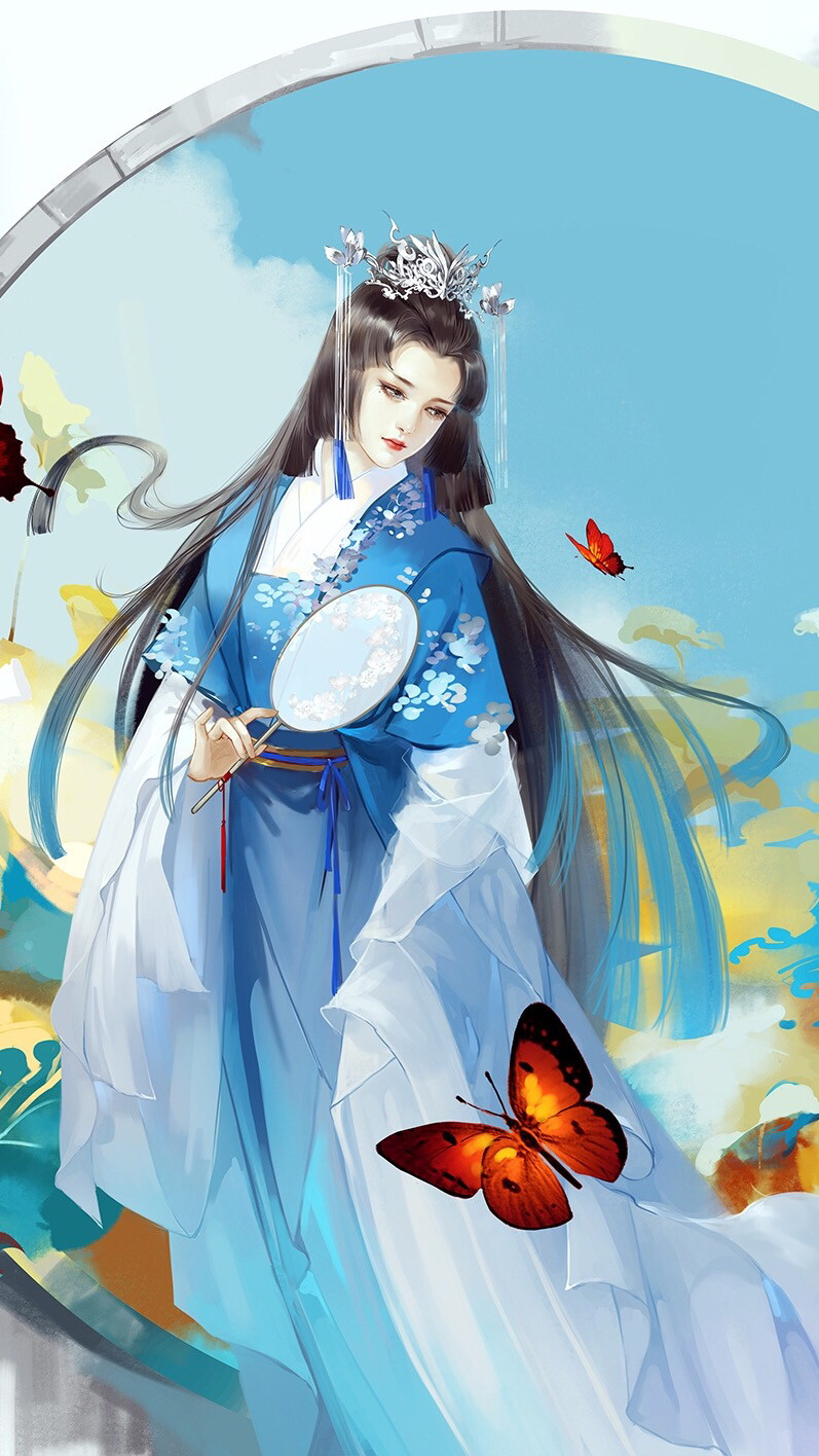 古风美人绘师指尖糖